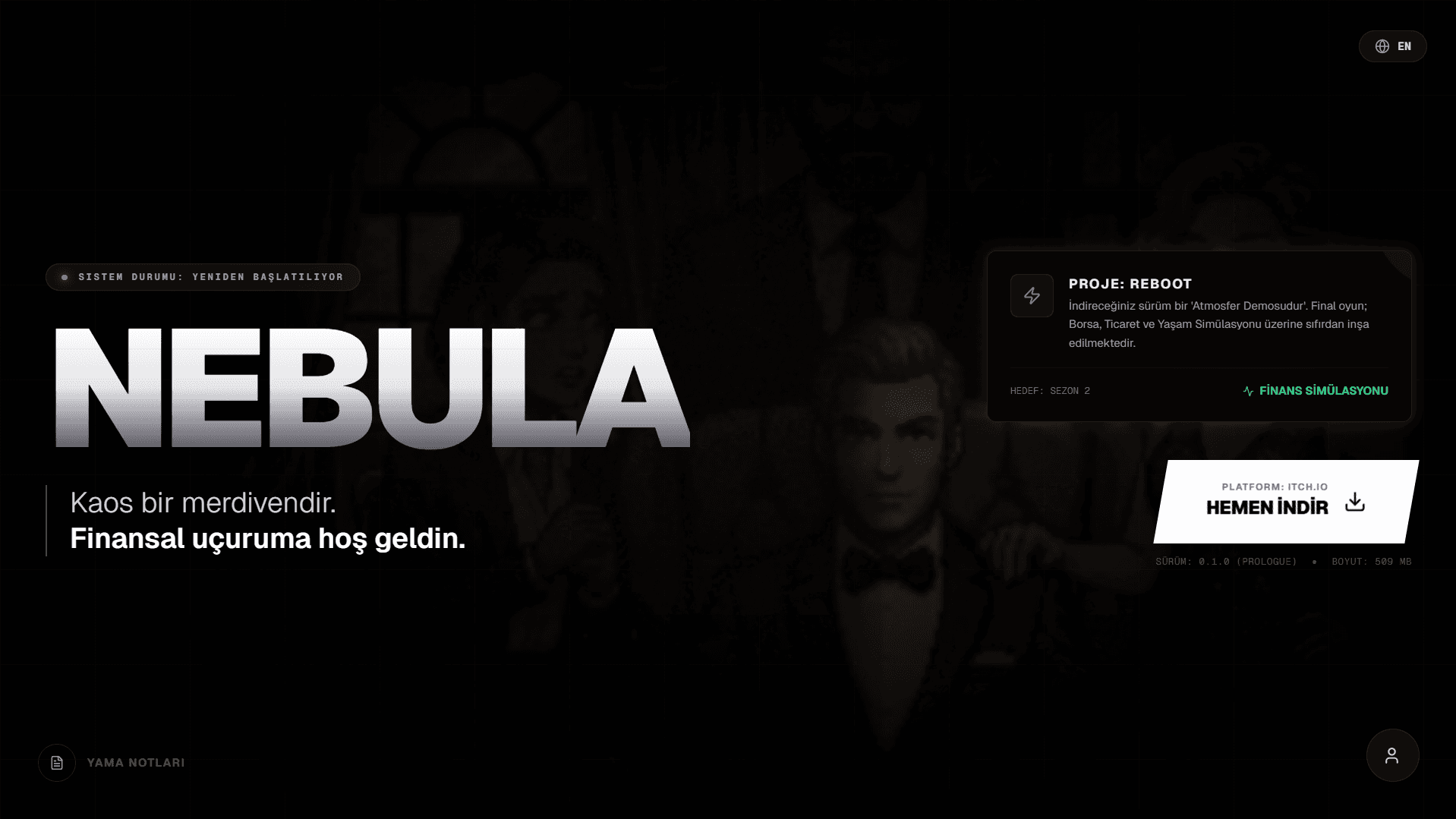 Nebula arayüzü