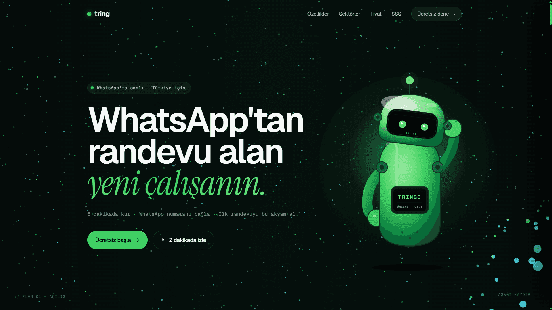 tring arayüzü — kare 1